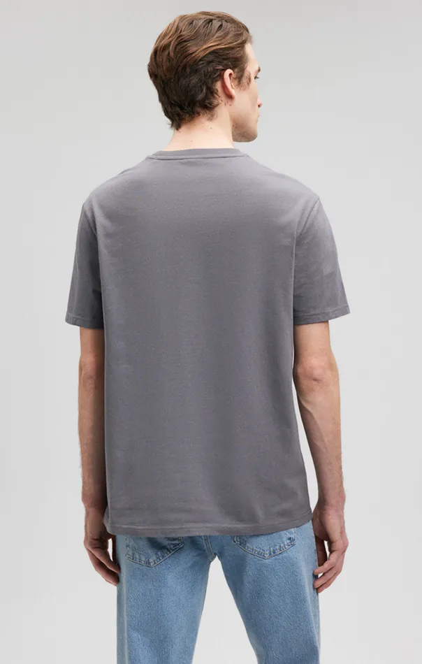 Classic Crew Neck TShirt In Lava Smoke Comfort Men Mavi Jeans TShirts Classic Crew Neck TShirt In Lava Smoke Comfort Men Mavi Jeans TShirts