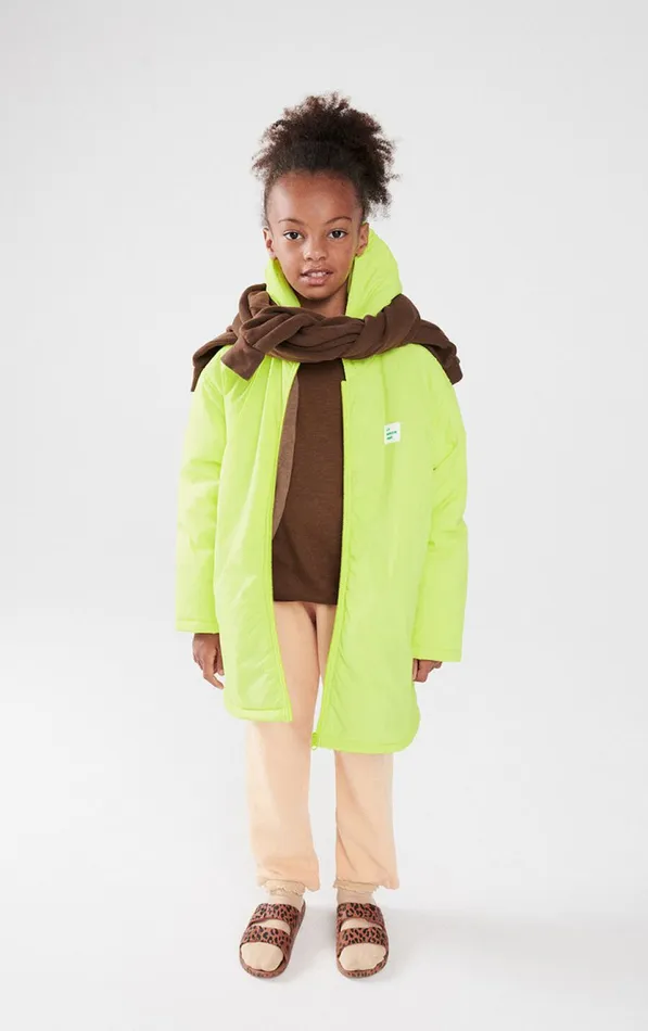 Coat Zotcity Neon Yellow Kids American Vintage Jackets and Coats Coat Zotcity Neon Yellow Kids American Vintage Jackets and Coats