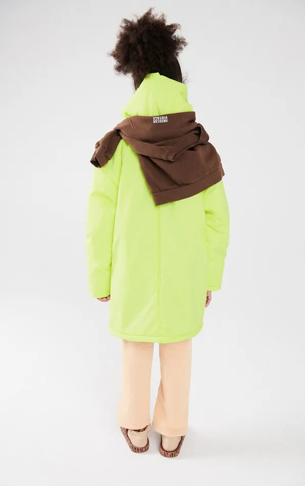 Coat Zotcity Neon Yellow Kids American Vintage Jackets and Coats Coat Zotcity Neon Yellow Kids American Vintage Jackets and Coats