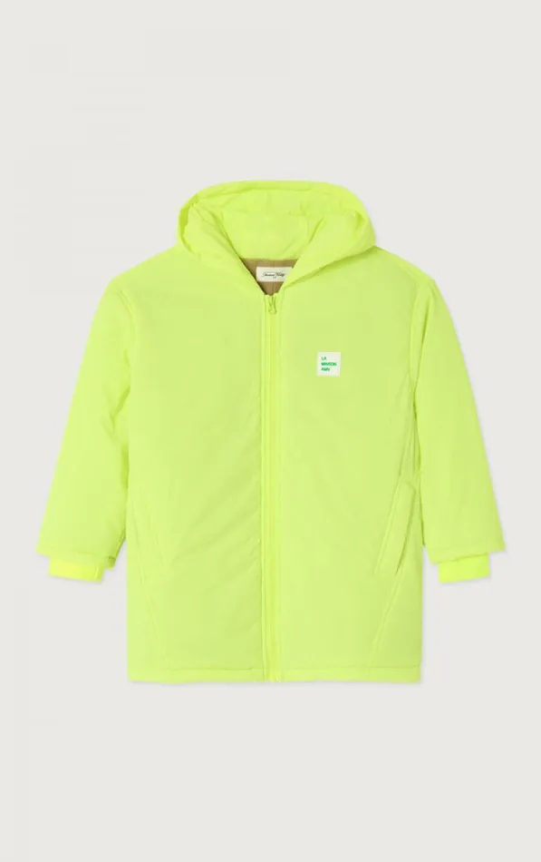 Coat Zotcity Neon Yellow Kids American Vintage Jackets and Coats Coat Zotcity Neon Yellow Kids American Vintage Jackets and Coats