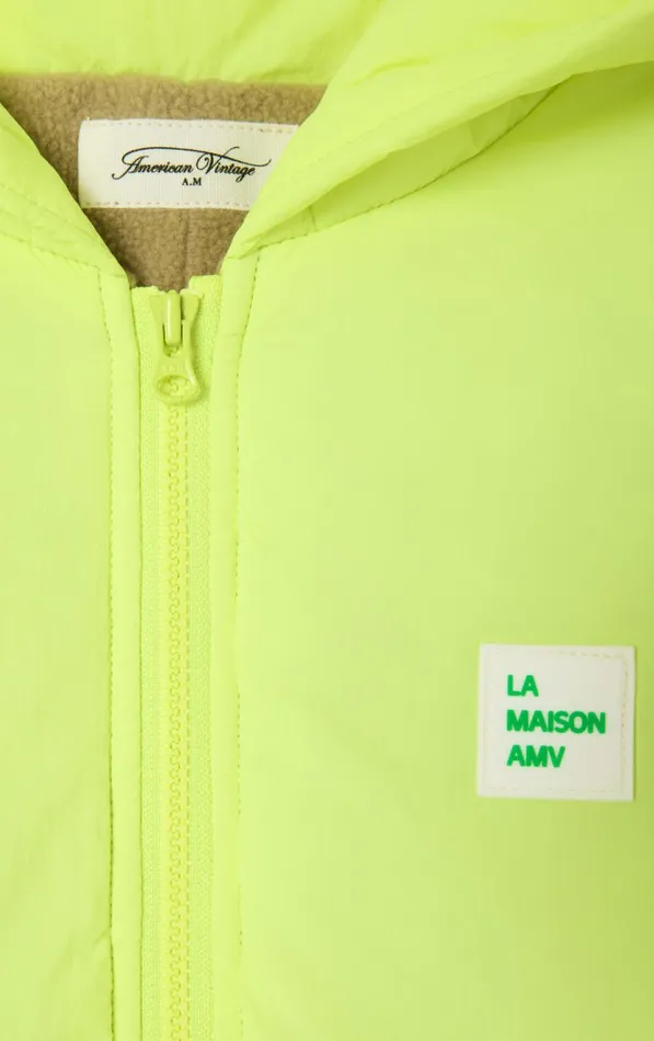 Coat Zotcity Neon Yellow Kids American Vintage Jackets and Coats Coat Zotcity Neon Yellow Kids American Vintage Jackets and Coats