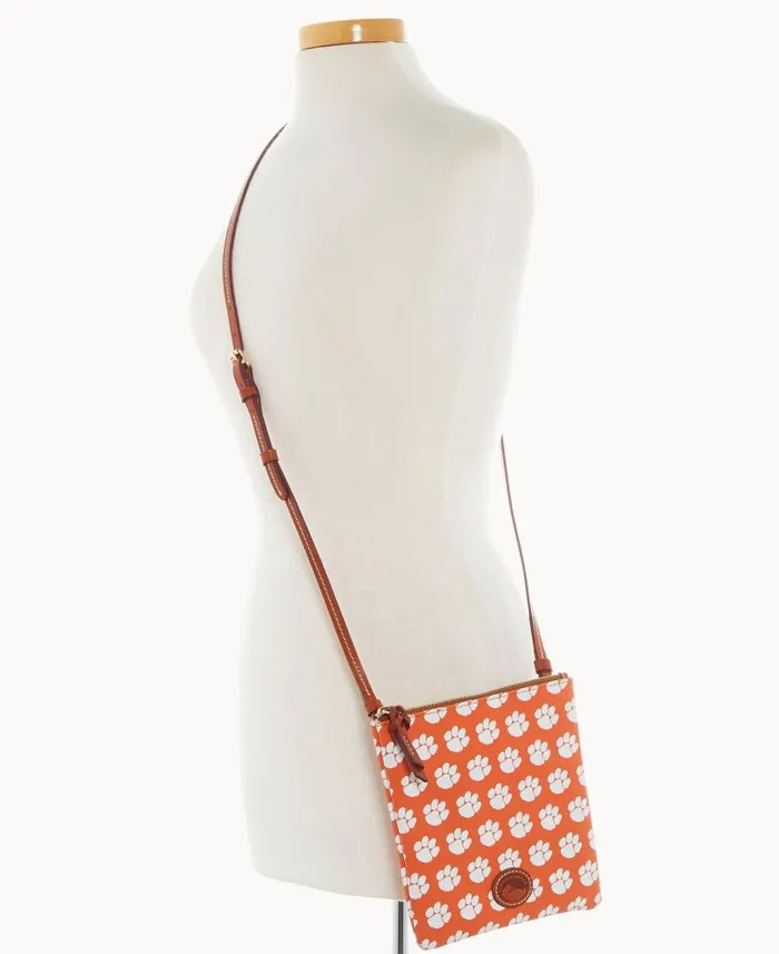 Collegiate Clemson University North South Top Zip Crossbody Clemson Woman Dooney and Bourke Crossbodies Collegiate Clemson University North South Top Zip Crossbody Clemson Woman Dooney and Bourke Crossbodies