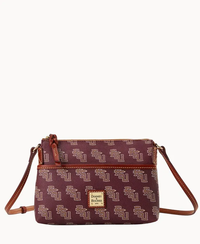 Collegiate Florida State Ginger Crossbody Florida State University Woman Dooney and Bourke Crossbodies Collegiate Florida State Ginger Crossbody Florida State University Woman Dooney and Bourke Crossbodies