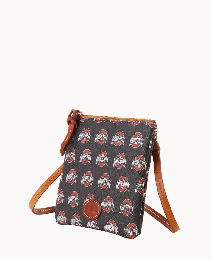 Collegiate Ohio State University Small North South Top Zip Crossbody Ohio State Woman Dooney and Bourke Crossbodies Collegiate Ohio State University Small North South Top Zip Crossbody Ohio State Woman Dooney and Bourke Crossbodies