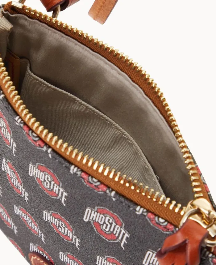 Collegiate Ohio State University Small North South Top Zip Crossbody Ohio State Woman Dooney and Bourke Crossbodies Collegiate Ohio State University Small North South Top Zip Crossbody Ohio State Woman Dooney and Bourke Crossbodies