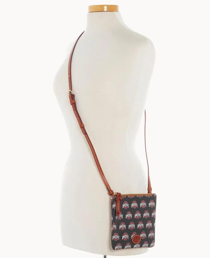 Collegiate Ohio State University Small North South Top Zip Crossbody Ohio State Woman Dooney and Bourke Crossbodies Collegiate Ohio State University Small North South Top Zip Crossbody Ohio State Woman Dooney and Bourke Crossbodies