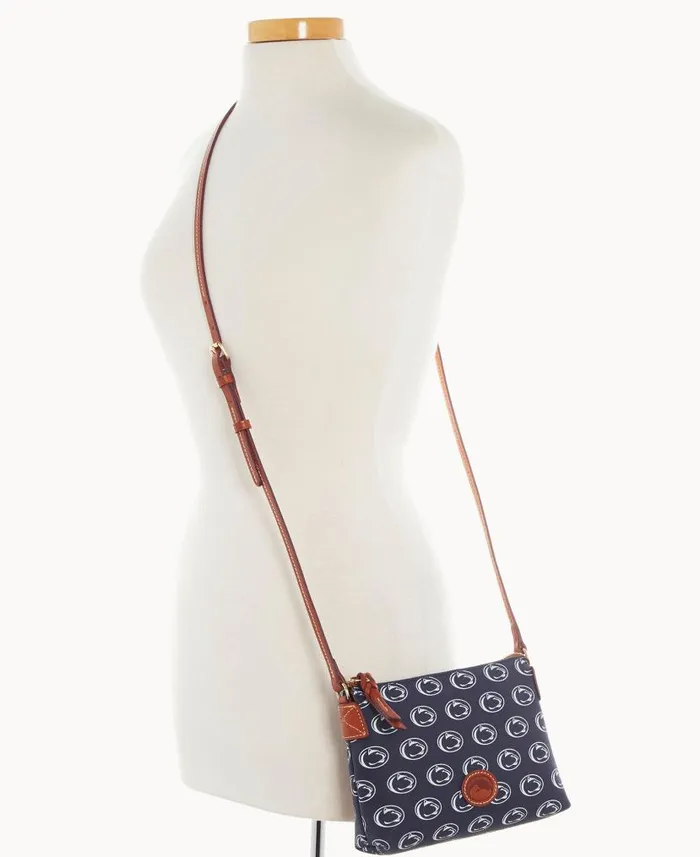 Collegiate Penn State University Crossbody Pouchette Penn State Woman Dooney and Bourke Crossbodies Collegiate Penn State University Crossbody Pouchette Penn State Woman Dooney and Bourke Crossbodies