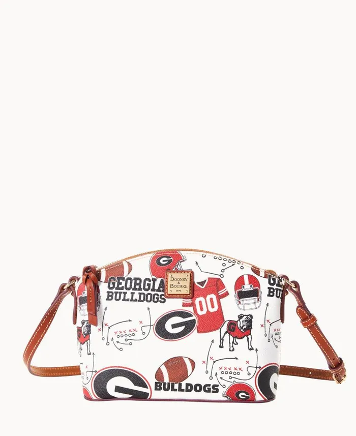 Collegiate University Of Georgia Suki Crossbody Georgia Woman Dooney and Bourke Crossbodies Collegiate University Of Georgia Suki Crossbody Georgia Woman Dooney and Bourke Crossbodies