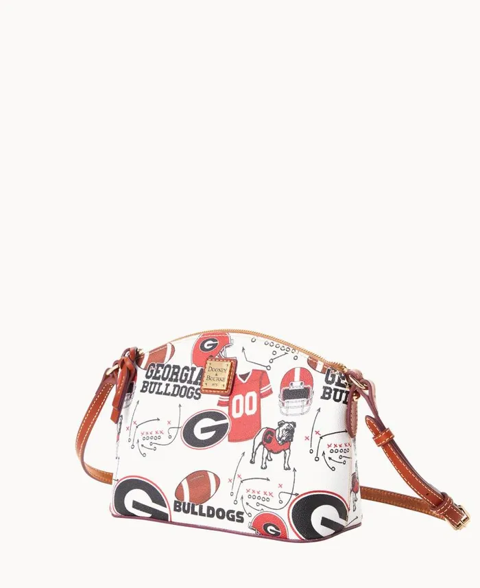 Collegiate University Of Georgia Suki Crossbody Georgia Woman Dooney and Bourke Crossbodies Collegiate University Of Georgia Suki Crossbody Georgia Woman Dooney and Bourke Crossbodies