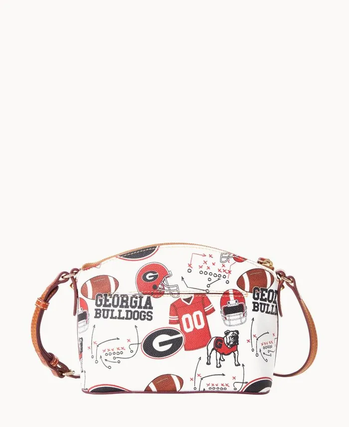 Collegiate University Of Georgia Suki Crossbody Georgia Woman Dooney and Bourke Crossbodies Collegiate University Of Georgia Suki Crossbody Georgia Woman Dooney and Bourke Crossbodies