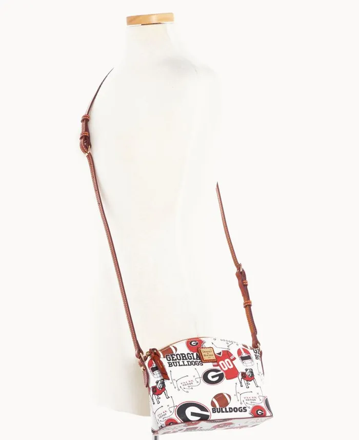 Collegiate University Of Georgia Suki Crossbody Georgia Woman Dooney and Bourke Crossbodies Collegiate University Of Georgia Suki Crossbody Georgia Woman Dooney and Bourke Crossbodies