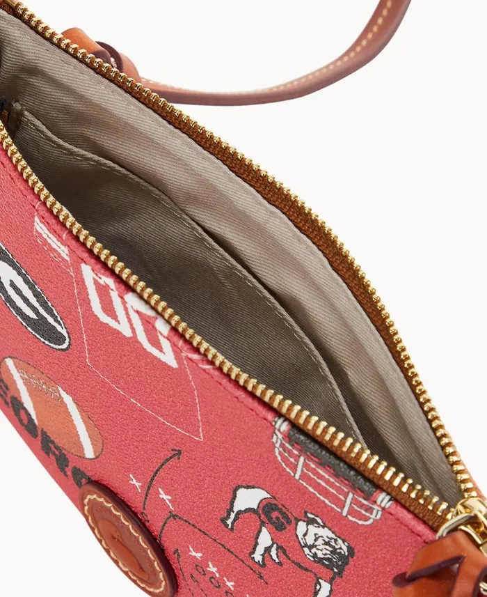 Collegiate University Of Georgia Top Zip Crossbody University Of Georgia Woman Dooney and Bourke Crossbodies Collegiate University Of Georgia Top Zip Crossbody University Of Georgia Woman Dooney and Bourke Crossbodies