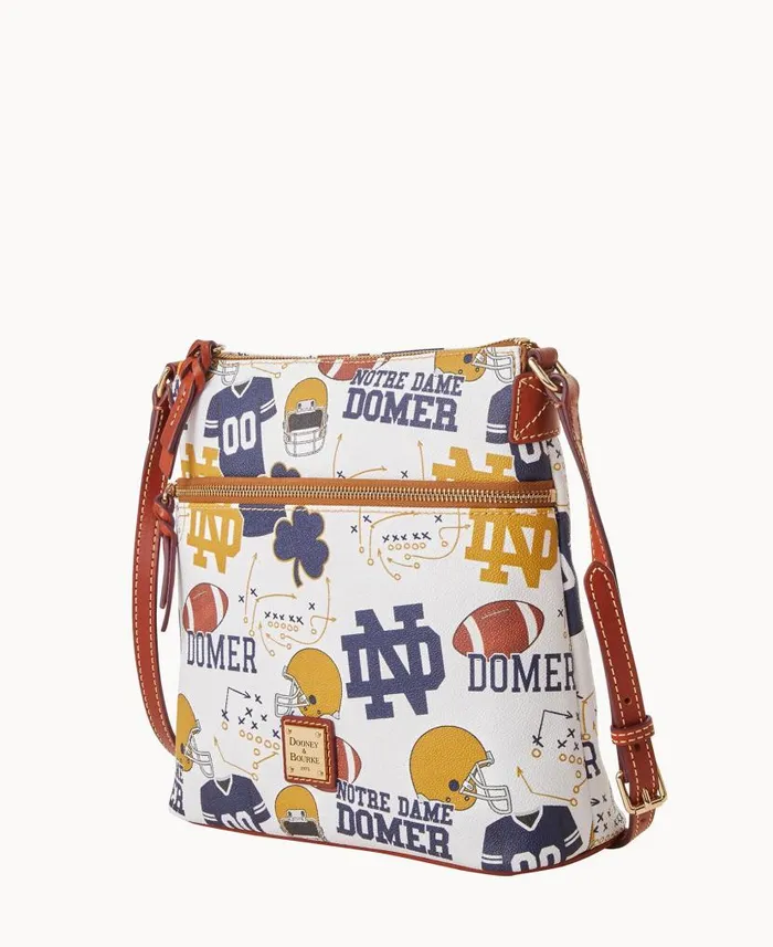 Collegiate University Of Notre Dame Crossbody Notre Dame Woman Dooney and Bourke Crossbodies Collegiate University Of Notre Dame Crossbody Notre Dame Woman Dooney and Bourke Crossbodies
