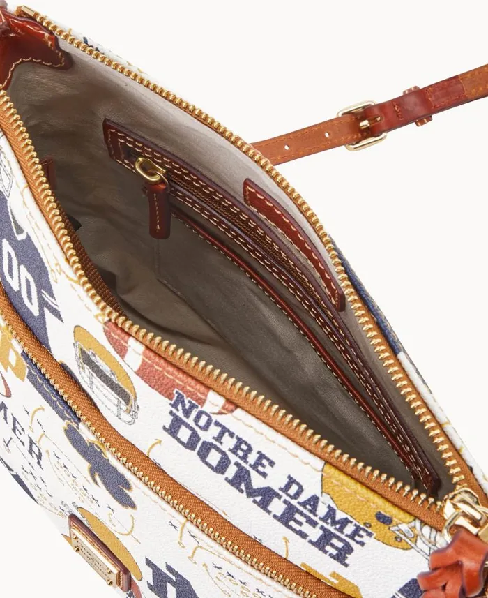 Collegiate University Of Notre Dame Crossbody Notre Dame Woman Dooney and Bourke Crossbodies Collegiate University Of Notre Dame Crossbody Notre Dame Woman Dooney and Bourke Crossbodies
