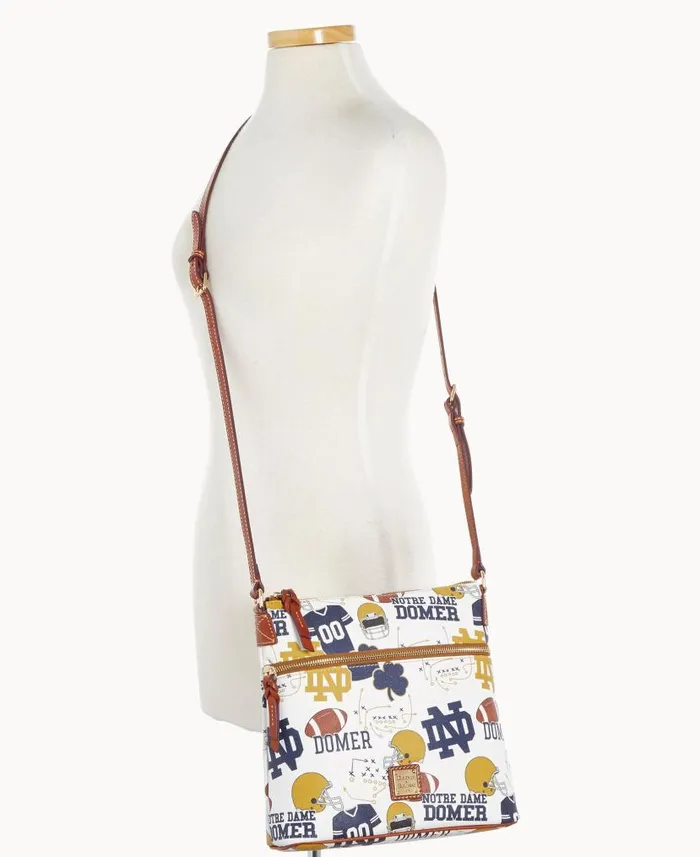 Collegiate University Of Notre Dame Crossbody Notre Dame Woman Dooney and Bourke Crossbodies Collegiate University Of Notre Dame Crossbody Notre Dame Woman Dooney and Bourke Crossbodies