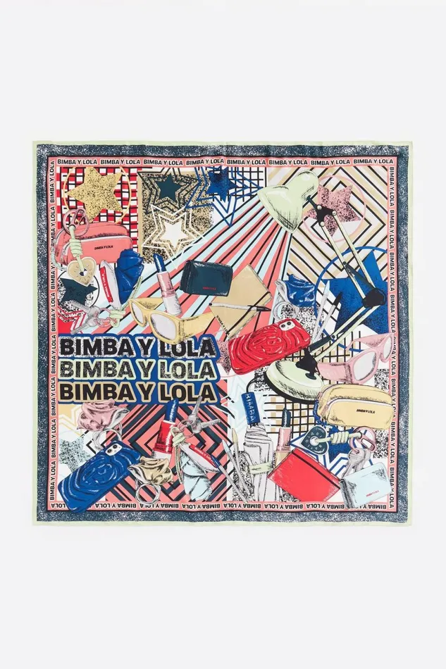 Coral BIMBA Y LOLA Accessories Scarf Coral Women Bimba Y Lola Scarves
