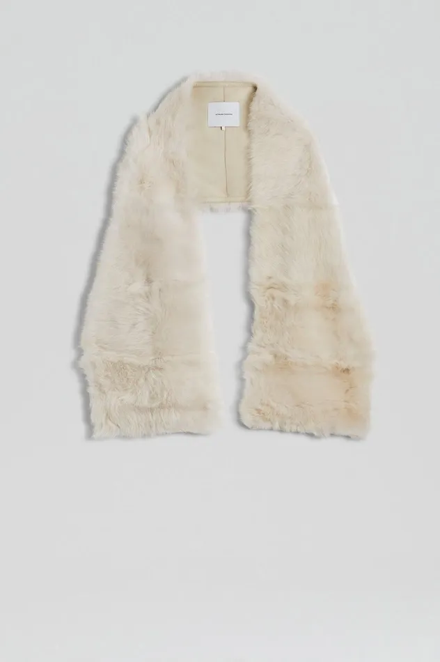 Denim Women Scanlan Theodore TOSCANA SCARF Creme Denim Women Scanlan Theodore TOSCANA SCARF Creme