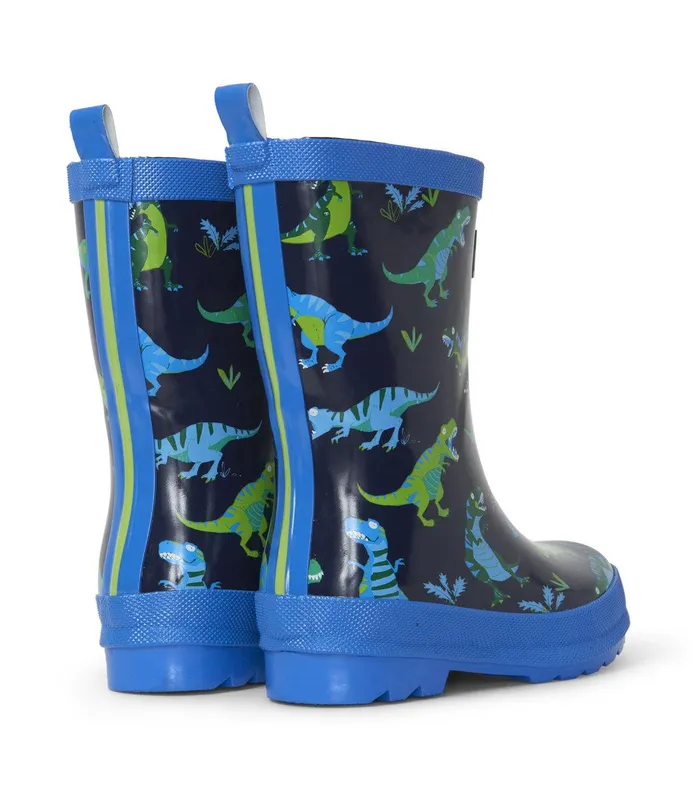 Dino Shiny Rain Boots Hatley