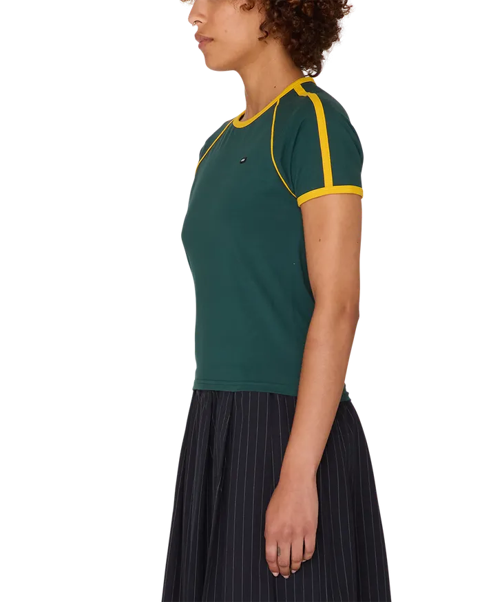 DIVERSION RAGLAN TSHIRT Forest Women TOPS OBEY Clothing