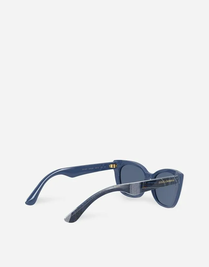 Dolce and Gabbana Accessories Children Denim Patchwork Sunglasses Denim Dolce and Gabbana Accessories Children Denim Patchwork Sunglasses Denim