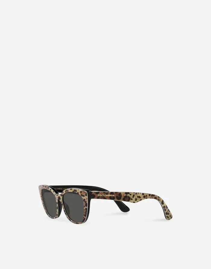 Dolce and Gabbana Accessories Children Mini Me Sunglasses Leo Print Dolce and Gabbana Accessories Children Mini Me Sunglasses Leo Print
