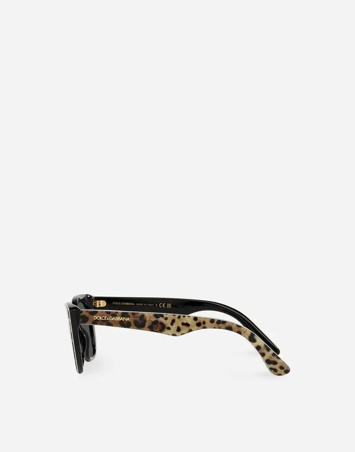 Dolce and Gabbana Accessories Children Mini Me Sunglasses Leo Print Dolce and Gabbana Accessories Children Mini Me Sunglasses Leo Print
