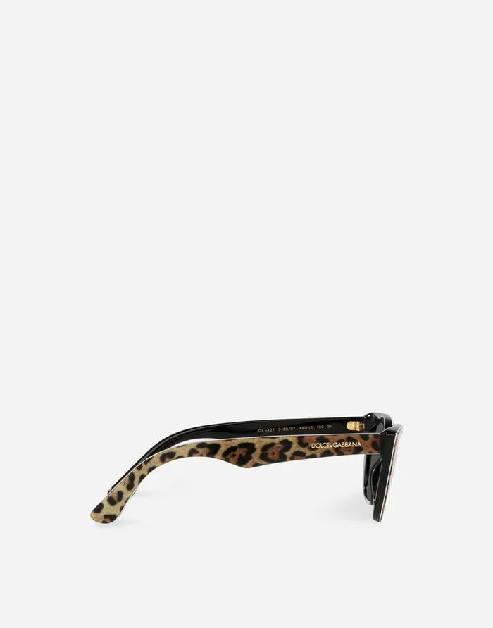 Dolce and Gabbana Accessories Children Mini Me Sunglasses Leo Print Dolce and Gabbana Accessories Children Mini Me Sunglasses Leo Print