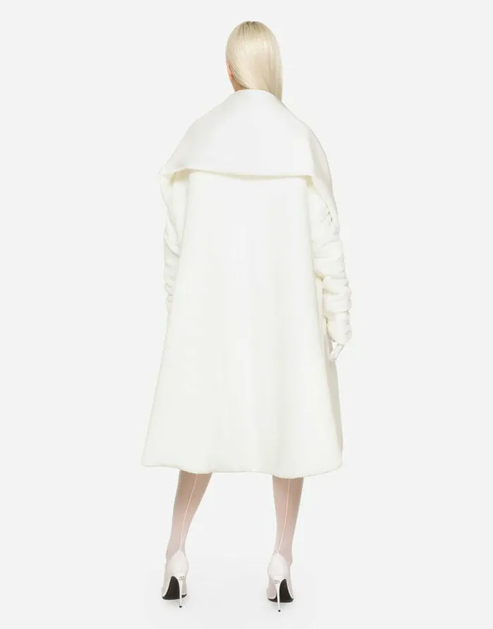 Dolce and Gabbana Coats And Jackets Women KIM DOLCEandGABBANA Terrycloth Coat White Dolce and Gabbana Coats And Jackets Women KIM DOLCEandGABBANA Terrycloth Coat White