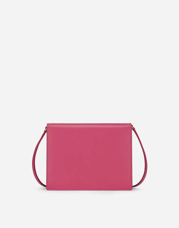Dolce and Gabbana DG Logo Bag Women Calfskin DG Logo Bag Crossbody Bag Lilac Dolce and Gabbana DG Logo Bag Women Calfskin DG Logo Bag Crossbody Bag Lilac