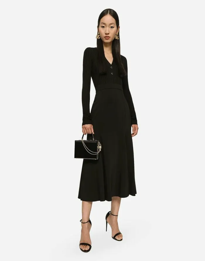 Dolce and Gabbana Dolce Box Women Dolce Box Handbag Black Dolce and Gabbana Dolce Box Women Dolce Box Handbag Black