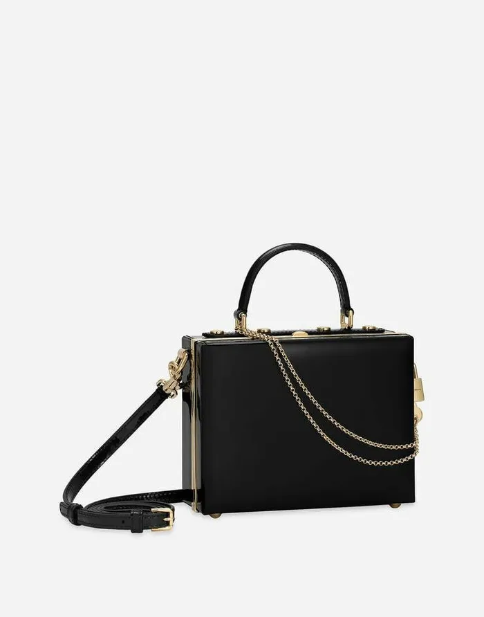 Dolce and Gabbana Dolce Box Women Dolce Box Handbag Black Dolce and Gabbana Dolce Box Women Dolce Box Handbag Black