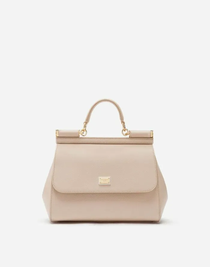 Dolce and Gabbana Handbags Women Large Sicily Handbag Pink