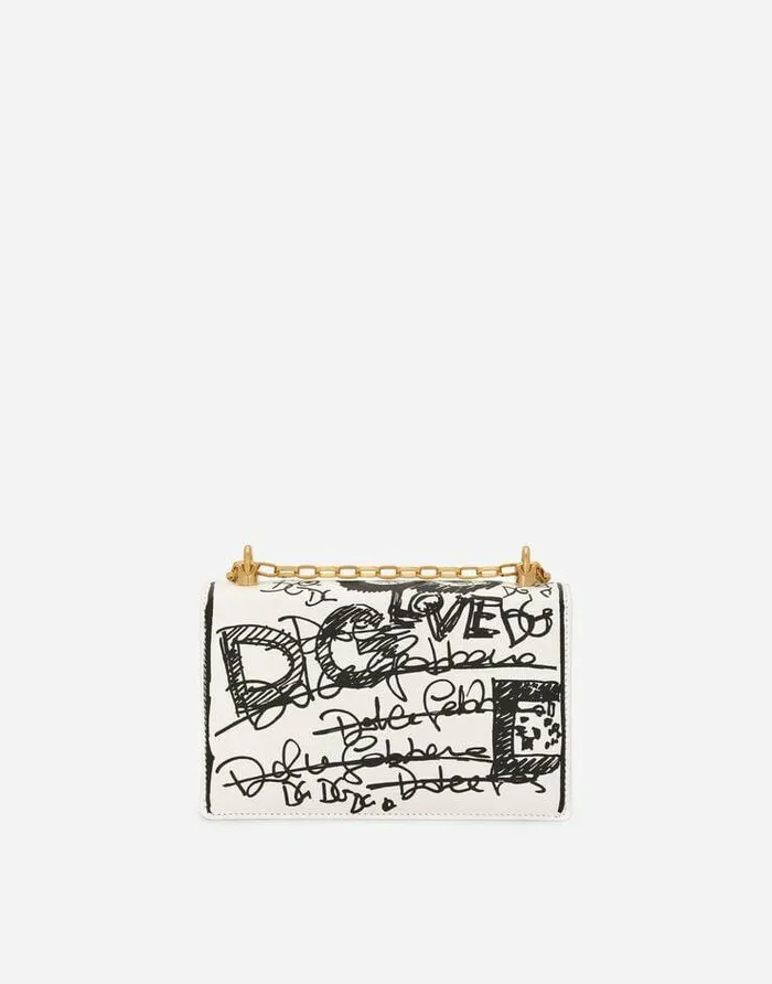 Dolce and Gabbana Shoulder And Crossbody Bags Women Graffitiprint Nappa Leather DG Girls Bag Multicolor Dolce and Gabbana Shoulder And Crossbody Bags Women Graffitiprint Nappa Leather DG Girls Bag Multicolor