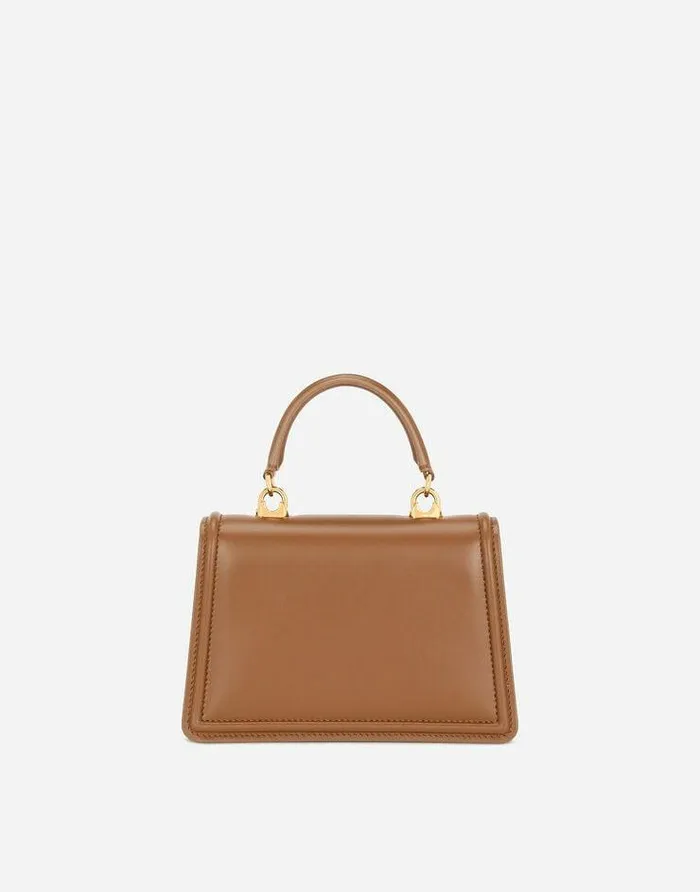Dolce and Gabbana Shoulder And Crossbody Bags Women Small Devotion Tophandle Bag Beige Dolce and Gabbana Shoulder And Crossbody Bags Women Small Devotion Tophandle Bag Beige