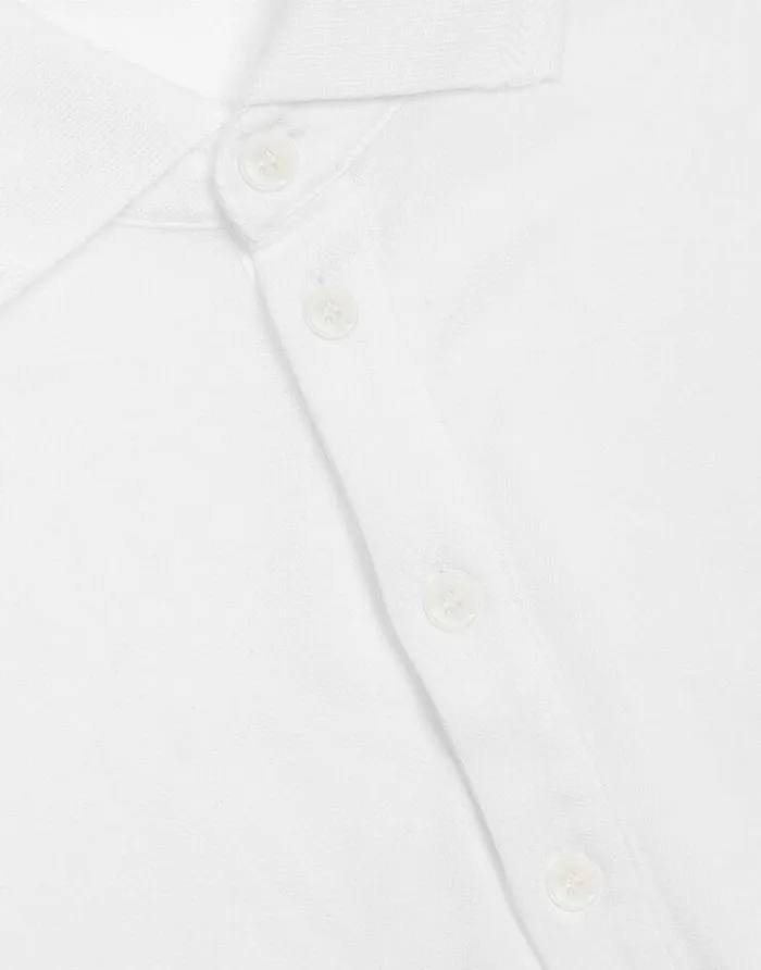 Dolce and Gabbana TShirts And Polos Men Cotton Piqu Poloshirt With Embroidery White Dolce and Gabbana TShirts And Polos Men Cotton Piqu Poloshirt With Embroidery White