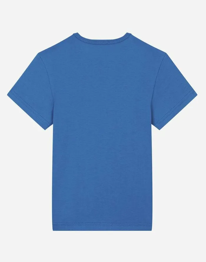 Dolce and Gabbana TShirts And Sweatshirts Children Jersey Tshirt With Logo Tag Turquoise Dolce and Gabbana TShirts And Sweatshirts Children Jersey Tshirt With Logo Tag Turquoise