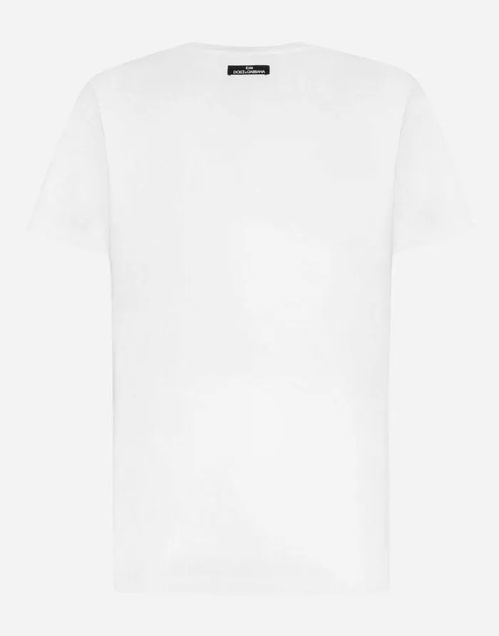 Dolce and Gabbana TShirts And Sweatshirts WomenMen 034Ciao Kim Pizzaprint Tshirt White Dolce and Gabbana TShirts And Sweatshirts WomenMen 034Ciao Kim Pizzaprint Tshirt White