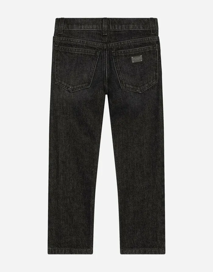 Dolce and Gabbana Trousers And Shorts Children 5pocket Stretch Denim Jeans Multicolor Dolce and Gabbana Trousers And Shorts Children 5pocket Stretch Denim Jeans Multicolor