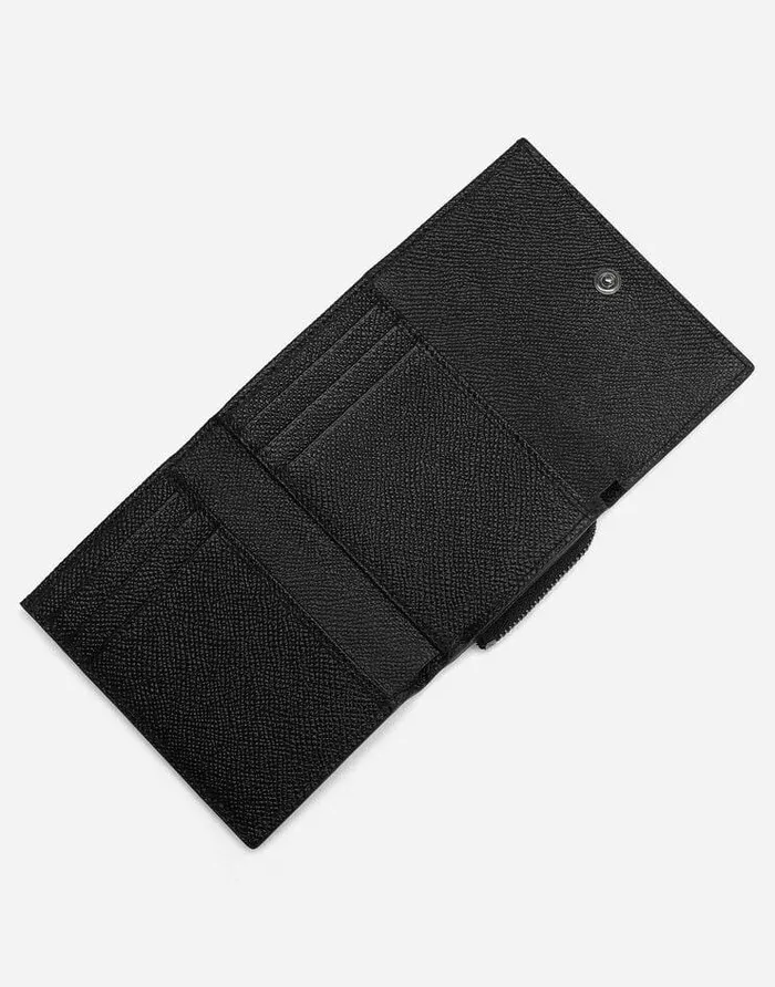 Dolce and Gabbana Wallets And Small Leather Goods Men Calfskin Frenchflap Wallet With Logo Tag Black Dolce and Gabbana Wallets And Small Leather Goods Men Calfskin Frenchflap Wallet With Logo Tag Black