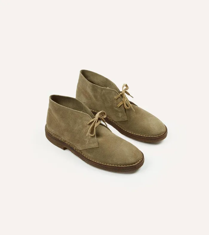 Drake039s Clifford Desert Boot Sand Suede 8211 Footwear