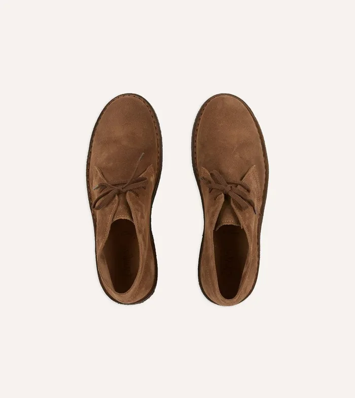 Drake039s Clifford Desert Boot Tobacco Suede 8211 Footwear