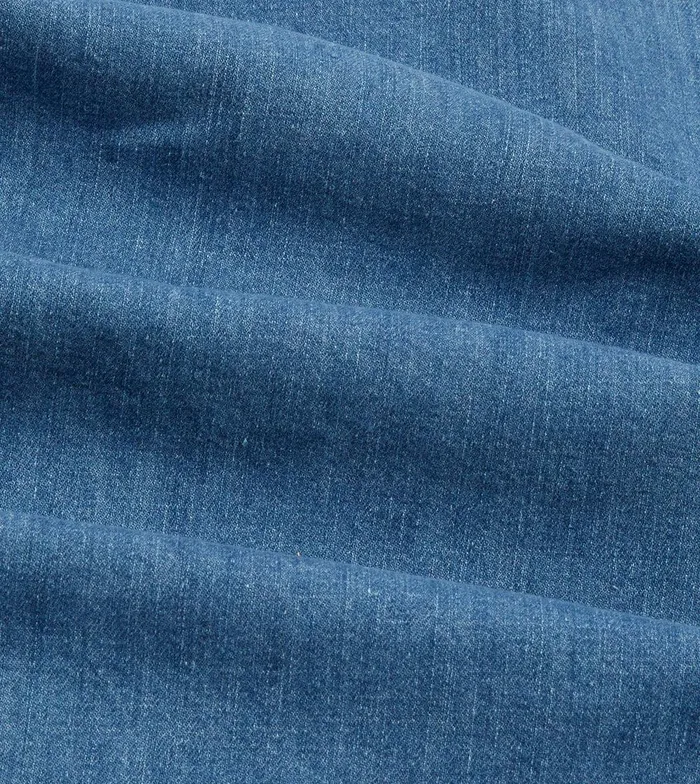 Drake039s Stone Wash Denim TwoPocket Western Shirt 8211 Clothing