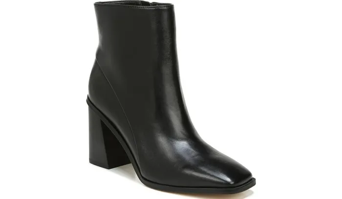 Dress Boots Women Franco Sarto Sarto Vallah Bootie Black Leather