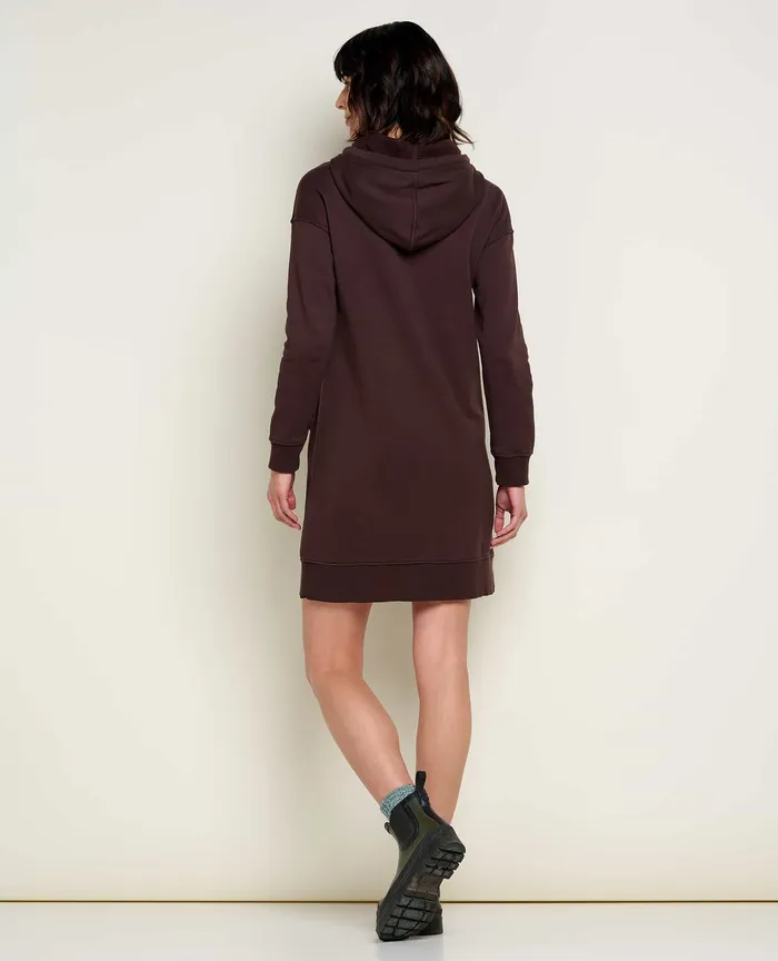 Dresses ToadandCo Women8217s Hemp Daybreaker Hooded Dress Carob