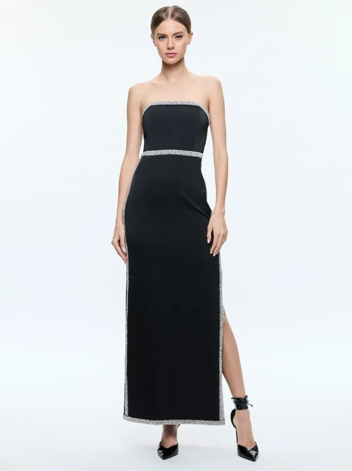 Dresses Women Alice Olivia Marilynn Maxi Dress Black