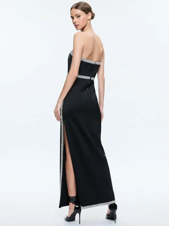 Dresses Women Alice Olivia Marilynn Maxi Dress Black