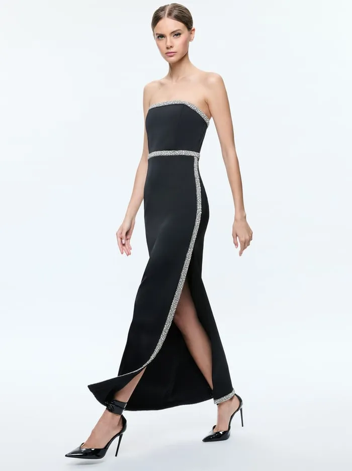 Dresses Women Alice Olivia Marilynn Maxi Dress Black