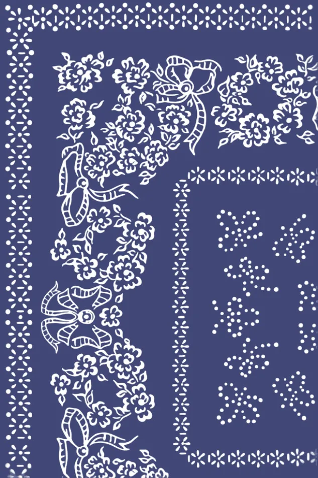 Dresses Women LoveShackFancy Deyo Bandana Maxi Dress Moonlight Indigo