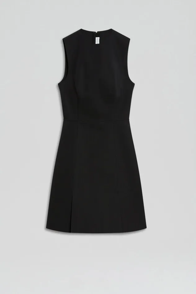 Dresses Women Scanlan Theodore SCUBA MINI DRESS Black Dresses Women Scanlan Theodore SCUBA MINI DRESS Black