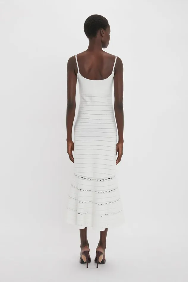 Dresses Women Victoria Beckham CutOut Detail Cami Dress In White